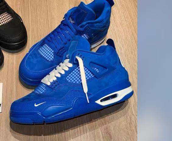 Jordan 4 Retro OG SP Nigel Sylvester Brick by Brick Blue